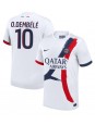 Paris Saint-Germain Ousmane Dembele #10 Vieraspaita 2024-25 Lyhythihainen